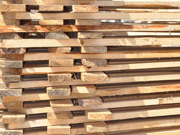 Pallet timber